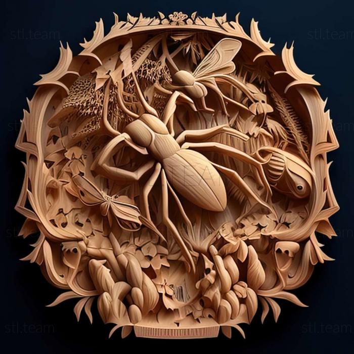 3D модель Myrmica microrubra (STL)